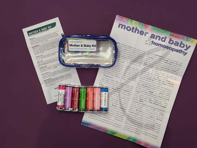 Homoeopathic Mother & Baby Kit - 7 remedies